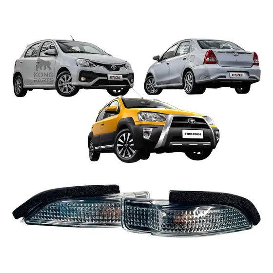 Par Pisca Seta Retrovisor Toyota Etios 2014 15 16 17 18 2019