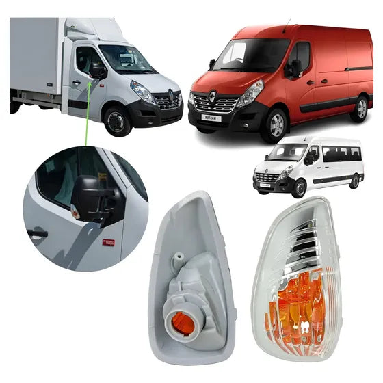 Lanterna Pisca Seta Retrovisor Renault Master 12 13 14 A 25